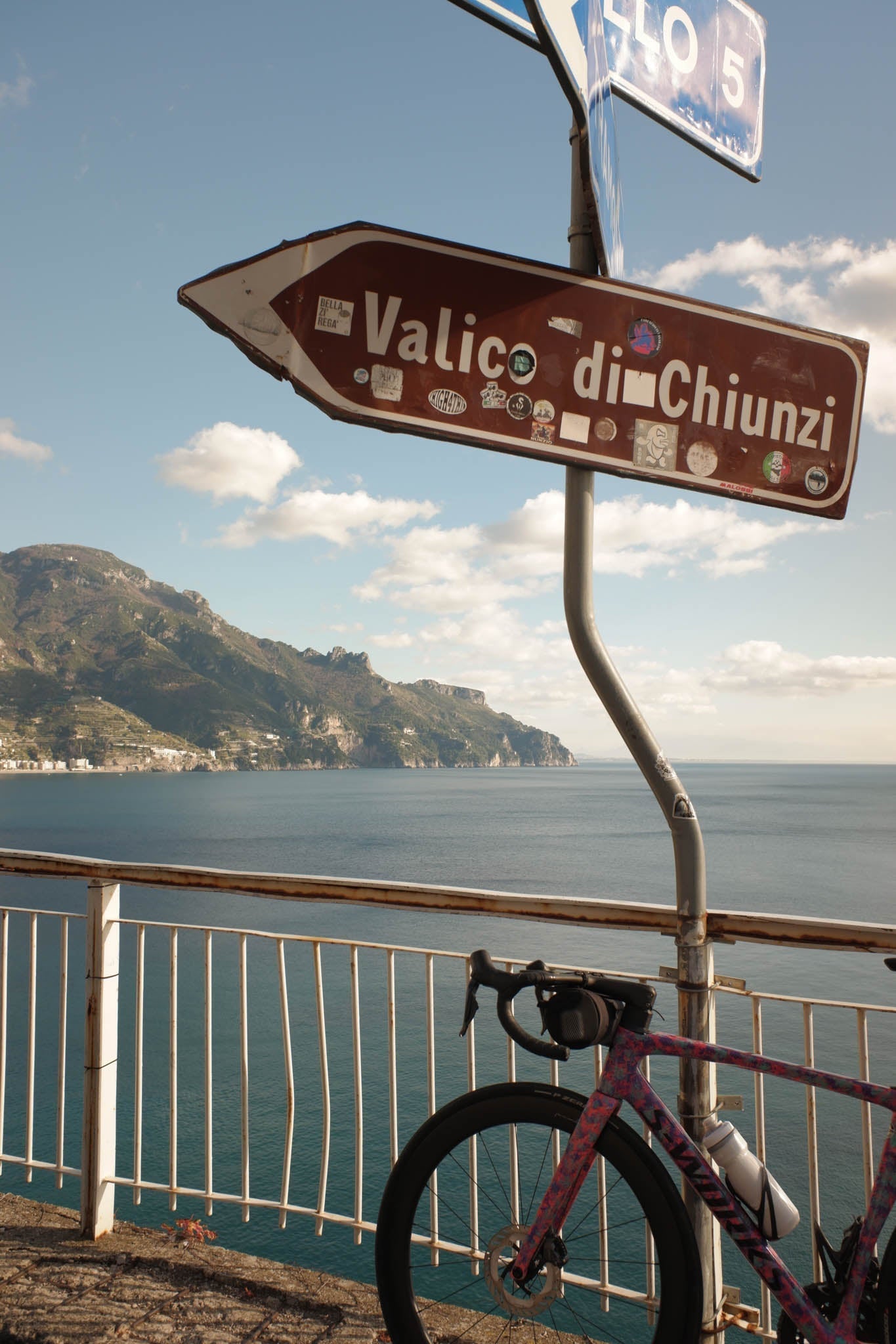 Wybrzeże Amalfi kolarsko